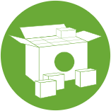Worth Food Solutions secondary packaging icon